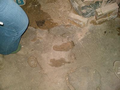 Fresh Foot Print - Signs of True Paranormal Activity
