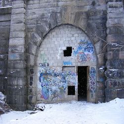 Haunted Blue Ghost Tunnel