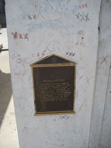 Tomb of Voodoo Queen Marie Laveau